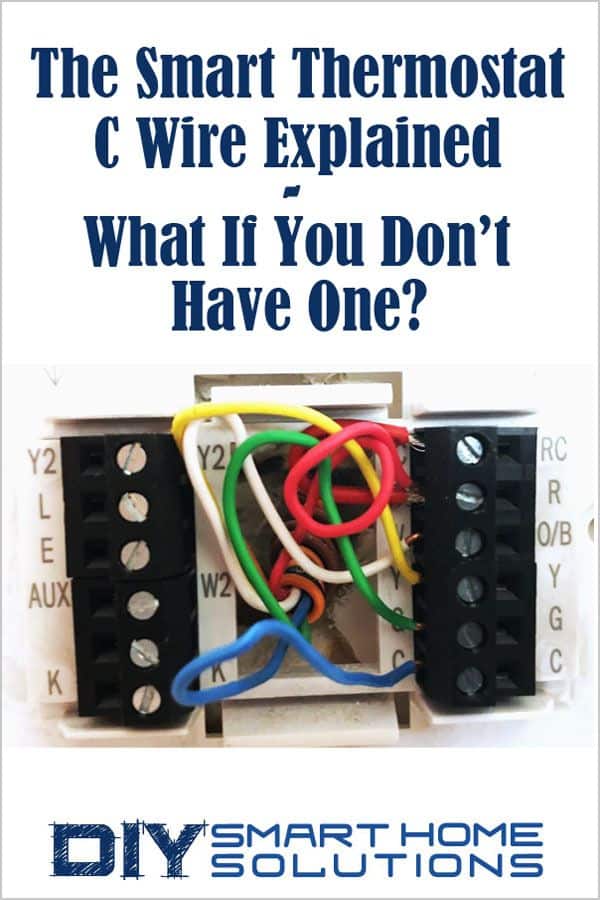 The Smart Thermostat C Wire Explained - What If You Don't Have One? - DIY  Smart Home Solutions Robertshaw Thermostat Wiring Diagram DIY Smart Home Solutions