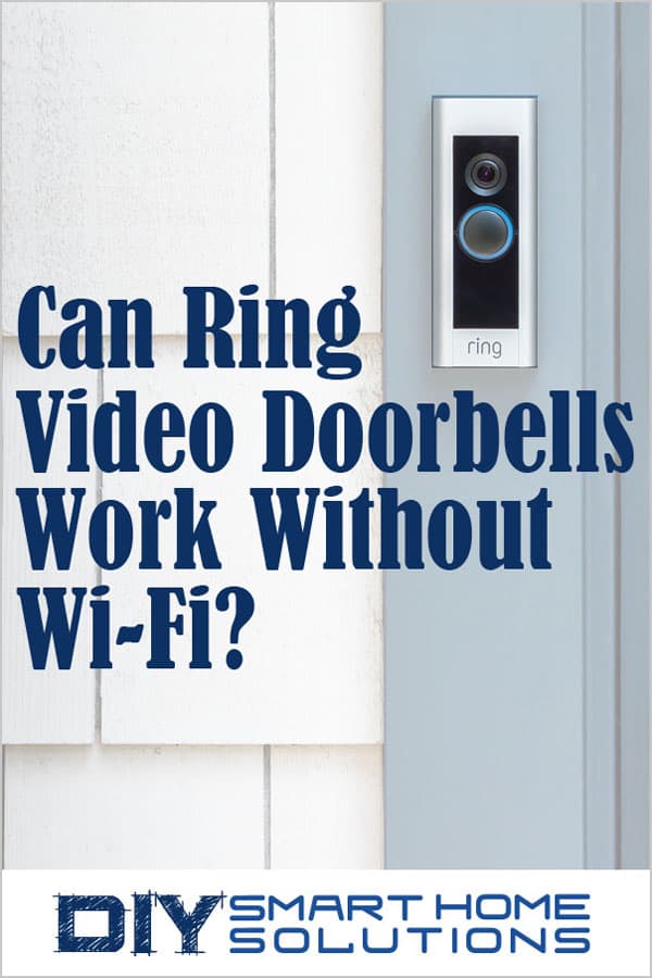 Can Ring Video Doorbells Work Without 