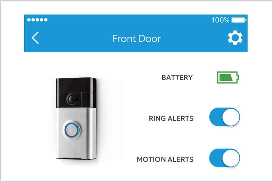 ring doorbell battery life